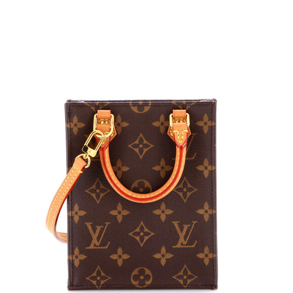 Louis Vuitton Petit Sac Plat Bag Canvas #222656L16B